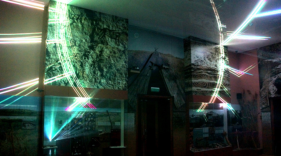 Следы земной памяти, палеонтологическая экспозиция, Азовский музей-заповедник